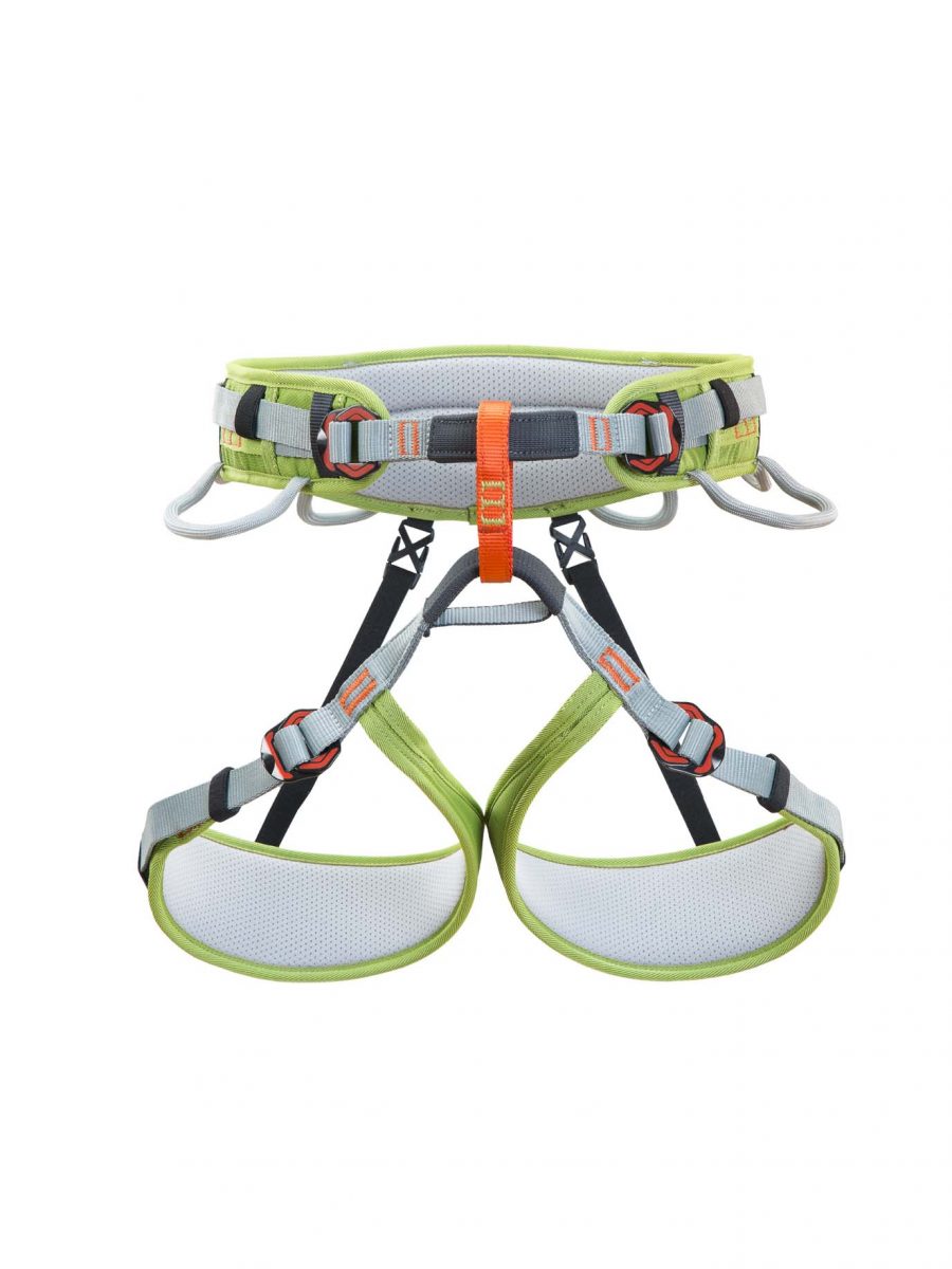 Imbrago Per Canyoning Climbing Technology PRO Canyon - Regolabile, Leggero, Nero/Arancio, Taglia Unica