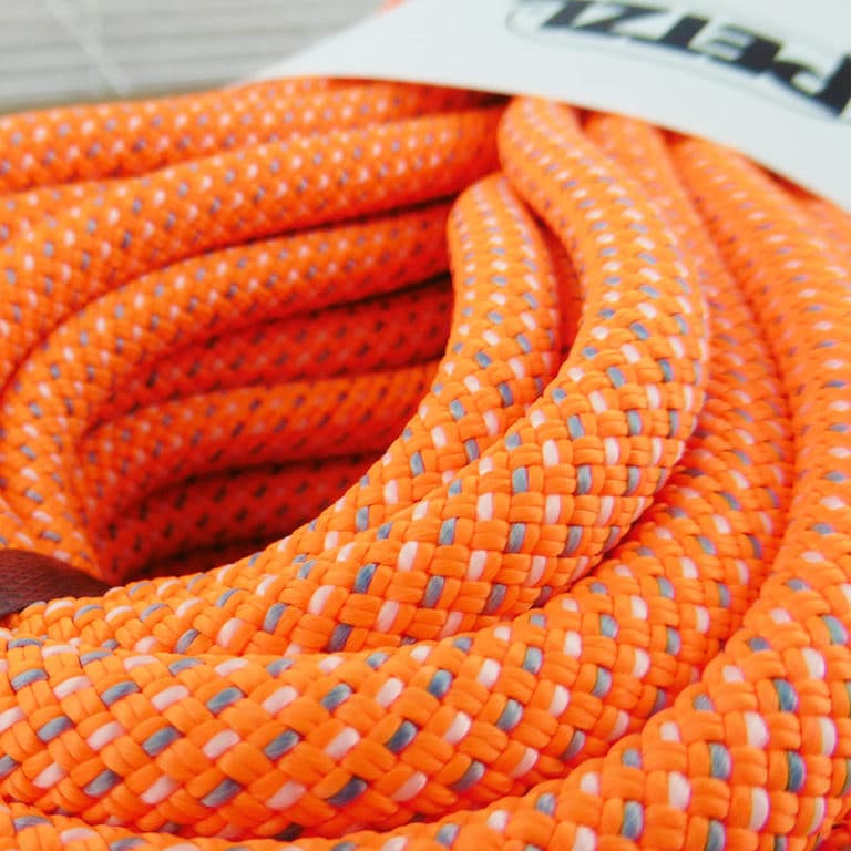 Edelrid On Sight Dry Corda Da Arrampicata Singola 9,5 Mm, 40m, Giallo Neve, Impregnata Dry, Thermo Shield