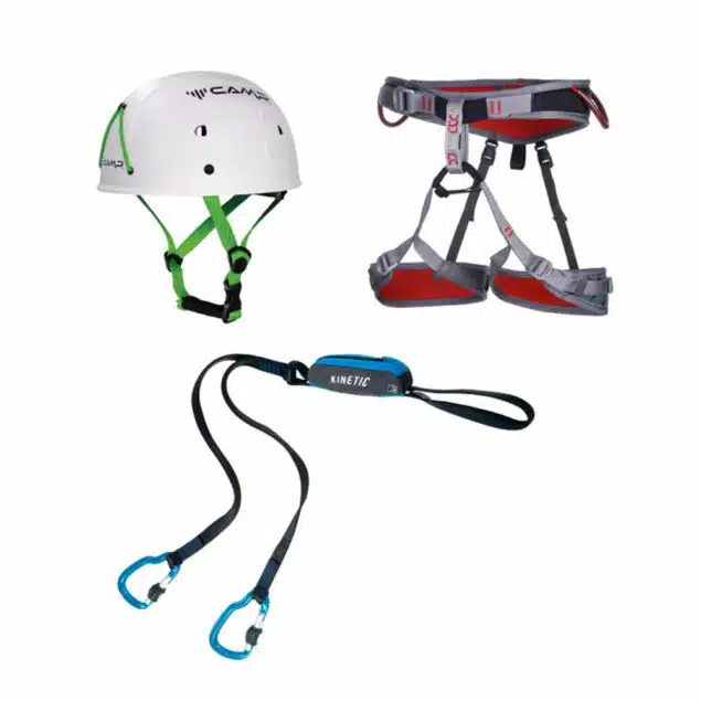 Via Ferrata Kit 01 imbrago casco e set - Sestogrado