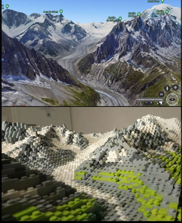 Monte Bianco LEGO