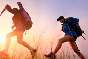 le dimensioni contano... bastoncini da trekking