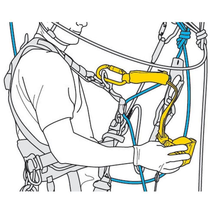 Petzl Asap Lock Anticaduta mobile su corda con funzione di bloccaggio - immagine 5